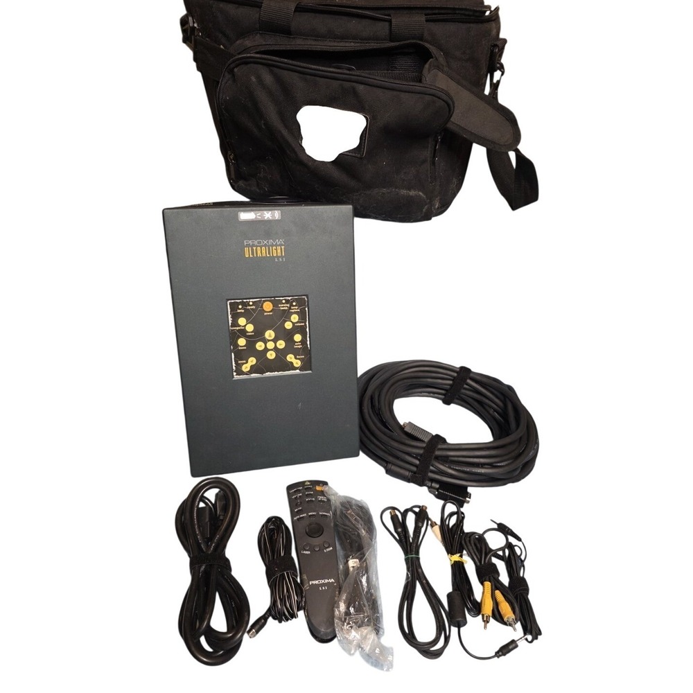 Proxima UltraLight LS1 800x600 SVGA 200:1 Portable LCD Multimedia Projector‎